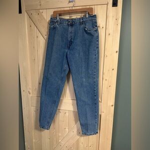 Vtg‎ Levi's 550 Relaxed Fit Tapered Leg Womens Denim Jean Sz 16 Made in USA